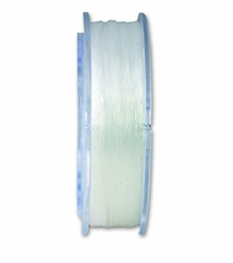 Chapuis NY5 Nylonband – Résistance à la Rupture Ungefähre: 128 kg – Durchmesser: 2 Millimeter – Länge: 15 Meter, transparent - 1